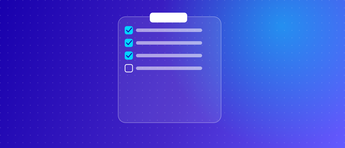 A clipboard-style checklist with checkmarks, representing a Google Business Profile optimization checklist